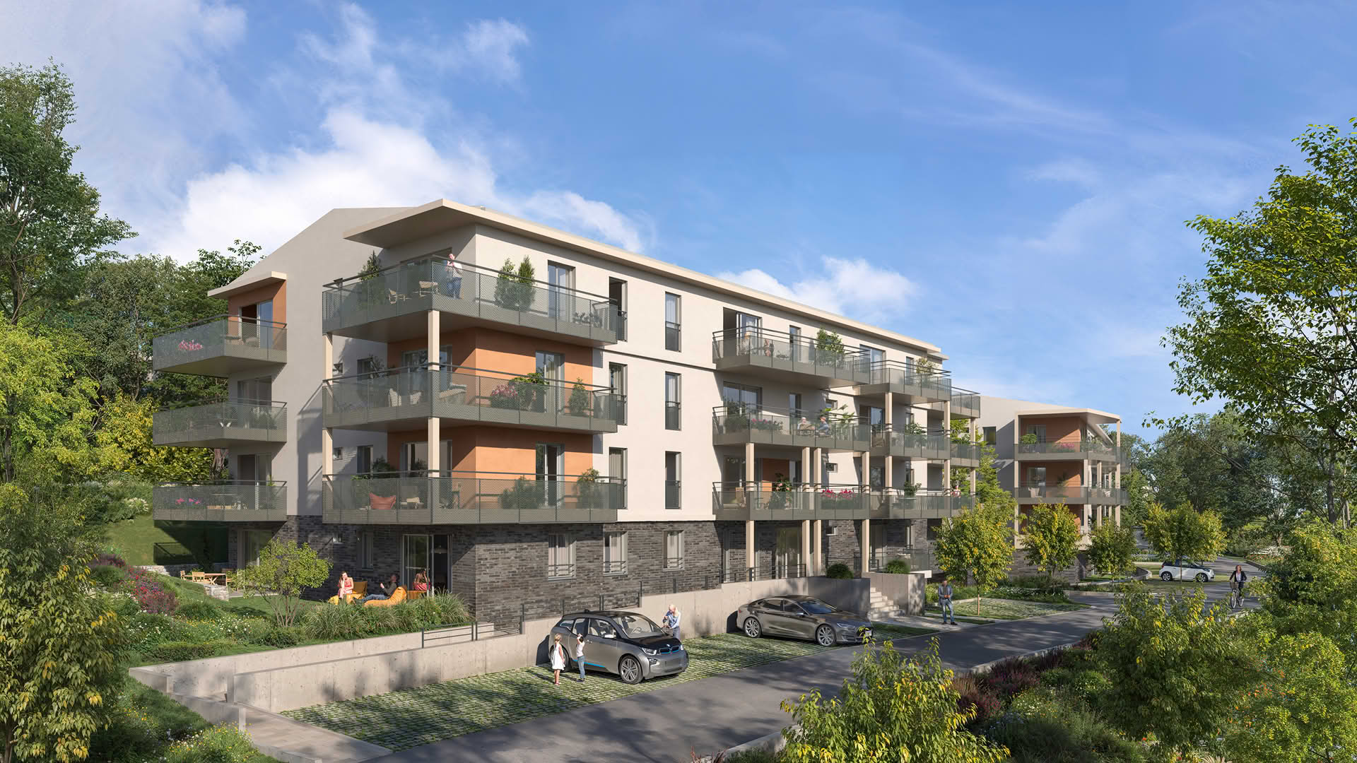 Villalzette - Russange - Perspective extérieure